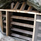 Bat Gate at Mine Entrance.