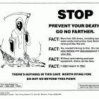 Grim Reaper Warning Sign