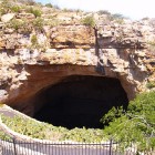 Natural entrance to Carlsbad Cavern