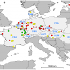 European Distribution of Geomyces Destructans