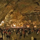 The Gigantic Concert Hall of Postojna Cave.