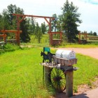 Entrance to the Scheltons Ranch