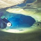 Dominican Republic Speleological Society Cave Divers Explore Oleg Bat House