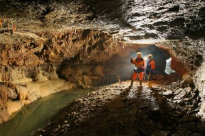 Inside Blessberg Cave