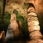 Inside the Big Room at Carlsbad Caverns National Park.