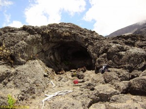 A Lava Tube Discovered on Mount Kilimanjaro