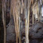 Broken Stalactites in the Caves