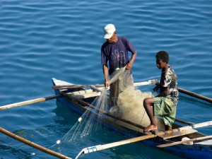Fisherman in Dili, East Timor