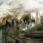 Inside Solvenia's Postojna Cave