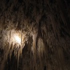 Stalactites inside Jewel Cave