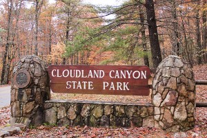 Georgia's Cloudland Canyon State Park