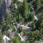 Switchbacks to Timpanogos Cave