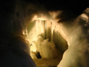 Eisriesenhöhle the Giant Ice Caves, Dachstein, Austria