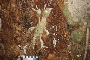 A Zoomorph inside Caverna das Maos