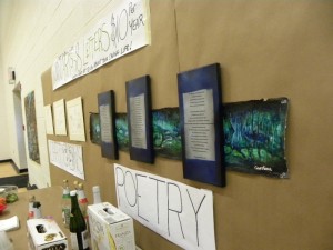 Display with the Fine Arts Salon. Photo by Bill Greenwald