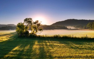 Beautiful Tuesday morning sunrise in the Greenbrier Valley.