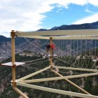 Cave of the Winds Wind Walker Challenge Course over Williams Canyon