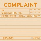 Complaint Card