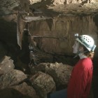 Part of the Big Bone Mountain room at Indiana Caverns.