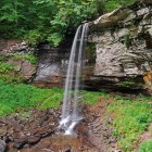 The Lower Falls in Monongahela National Forest, West Virginia