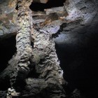 The Lava Column inside Manjanggul Cave