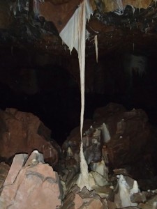  An incredibly fragile 5 meter tall column.