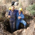 The Two Cavers who Discovered the Blowing Hole.