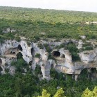 Karst landscape in France