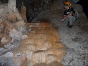 Ivan Limic in Malaysia's Gua Teluk Gunung.