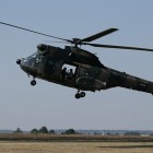 A South African Air Force Oryx helicopter, similar to the one used in the rescue.