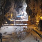 Inside Batu Caves near Kuala Lumpur, Malaysia.