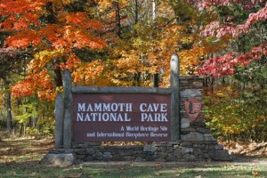 Mammoth Cave National Park Entrance Sign