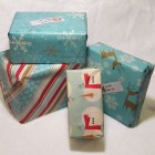 A pile of Christmas Gifts