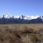 Looking across the Tablelands toward Mount Arthur. Kahurangi National Park, South Island, New Zealand.
