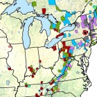 Map of White-nose Syndrome Infections.