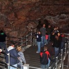Visitors in the Target Room of Jewel Cave.