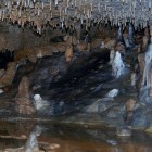 Inside West Virginia's Seneca Caverns.