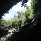 Inside Puerto Rico's Rio Camuy Caves.