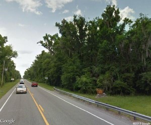 The Entrance to Florida's Withlacoochee State Forest.
