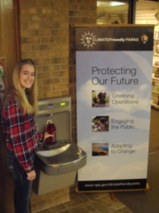 Jewel Cave National Monument's Water Bottle Filling Station.