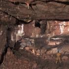 Inside South Wales' Ogof Ffynnon Ddu.