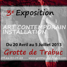 Trabuc Cave Contemporary Art Installation.