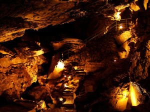 The Ghost Room, the largest room at Oregon Caves National Monument.