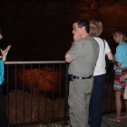 One of the first tours at Indiana Caverns.