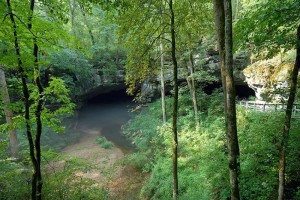 Entrance of Russell Cave.