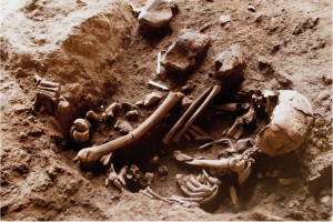 A double burial in Raqefet Cave on Israels Mount Carmel.