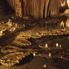 Inside Missouri's Onondaga Cave.