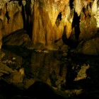 Inside Utah's Timpanogos Cave.
