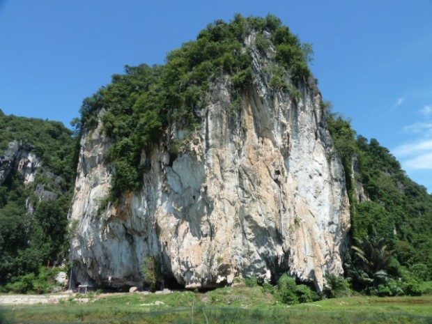 The end of Gunung Kanthan.