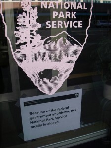 NPS Office Closed Due to Government Shutdown.